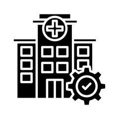 hospital management icon