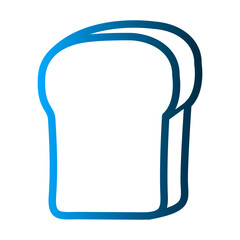 Bread icon deign template