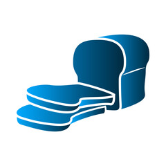 Bread icon deign template