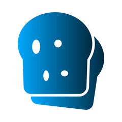 Bread icon deign template