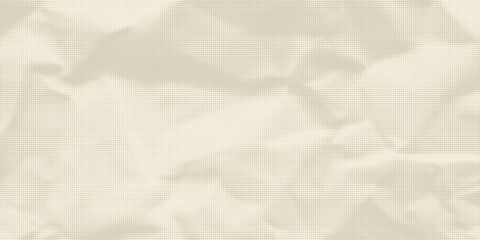 Retro beige halftone paper texture. Vintage craft ecru wallpaper with speckles, flecks, particles. Light cream grunge grain overlay background. Dirty dotted and specked canvas backdrop. Vector