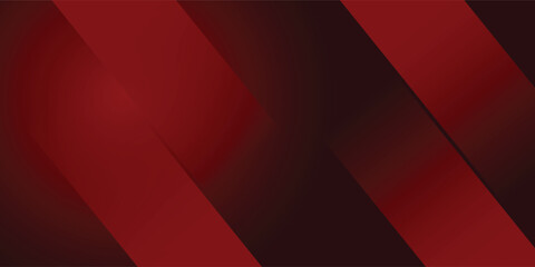 Red line with white architecture futuristic background minimal concept vector illustration subtle design.