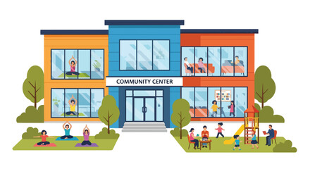 Dynamic community hub promoting wellness, social connection, and vibrant diverse activities for all ages