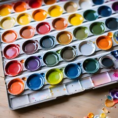 Delicious Watercolor Palettes: A World of Vibrant Colors