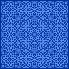 Vector Arabic background, Muslim arabesque motif, layered paper art, repeating Islamic wallpaper, abstract geometric pattern, Asian oriental mandala, Moroccan ornament