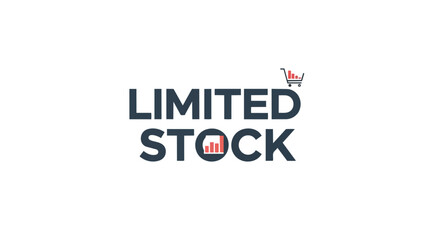 Dynamic e-commerce alert illustrating limited product availability and urging swift consumer action for securing coveted items before stock depletion