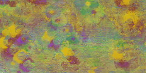 5Beautiful abstract watercolor background. Beauty sweet pastel yellow and green colorful with fluffy clouds on sky. multi color rainbow image. abstract fantasy growing light. .15