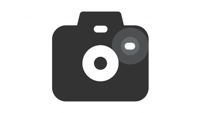 Animated camera icon