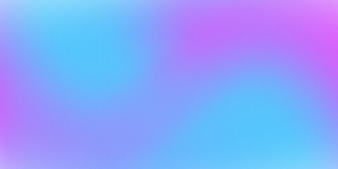 Fototapeta premium abstract gradient mesh background organically blends sky blue and reddish purple with a grain noise texture.