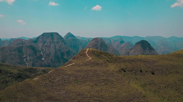 Majestic and rugged Codo de los Andes, a unique geographical point in Santa Cruz, Bolivia, where the Andean mountains abruptly change direction. A biodiversity hotspot and a popular trekking.