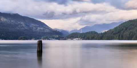 View from Basti Beach in Burnaby