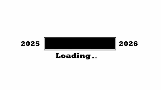 Loading bar animation with progress status for website UI and app interface, blue digital uploader bar on black background