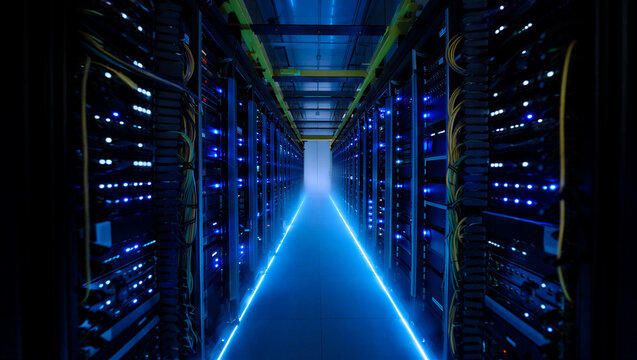 Data Center Server Racks - Powered by Adobe