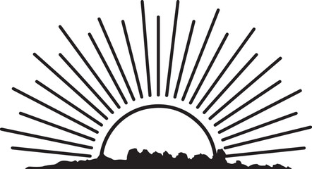 A drawing image is given in the shape of a vector silhouette design.