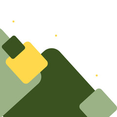 Geometric Business Corner Illustration 