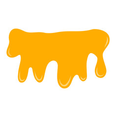 Flowing Melted Cheese Blob Drip