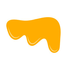 Flowing Melted Cheese Drip Border