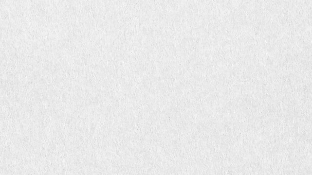 White recycled paper texture background with fine grain and fibrous surface details for minimal design overlay.