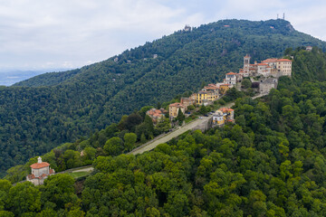 Fototapeta premium Sacred Mount of Varese pilgrimage complex - Varese, Italy