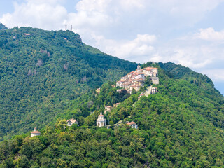 Fototapeta premium Sacro Monte di Varese sanctuary complex - Varese, Italy