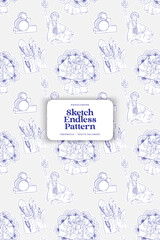 Coloring pages of South Sulawesi traditional fan dance