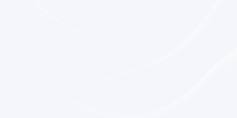 Abstract white and light gray background with smooth curved lines and soft gradient waves. Minimal and modern design ideal for presentations, websites, or branding.