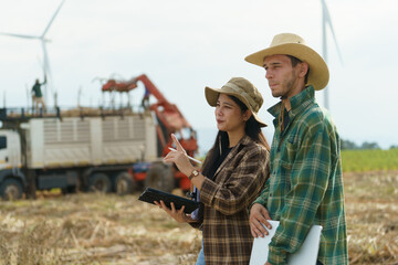The sugarcane plantation owners are analyzing and discussing how to harvest the sugarcane in their...