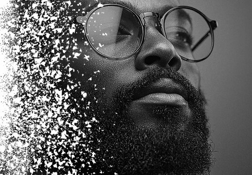 Black And White Dispersion Photo Effect