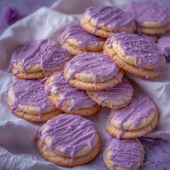Light Lilac Cookies