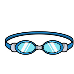 Fototapeta premium Swimming Goggles for Aquatic Activities
