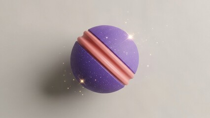 Purple Macaron Cookie