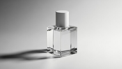 Clear Glass Perfume Bottle