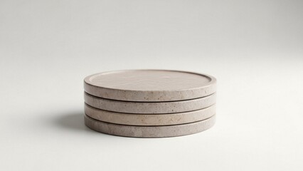 Stack of Stone Coasters