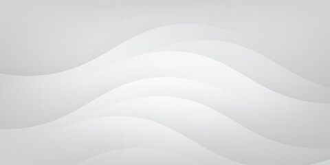 Fototapeta premium Gray Silver wave abstract vector background. design vector ilustration.