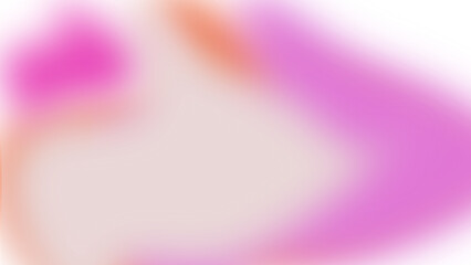 Soft pink and orange abstract aurora gradient background