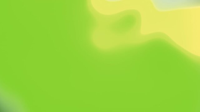 Blurry abstract background with green and yellow hues against a white border.