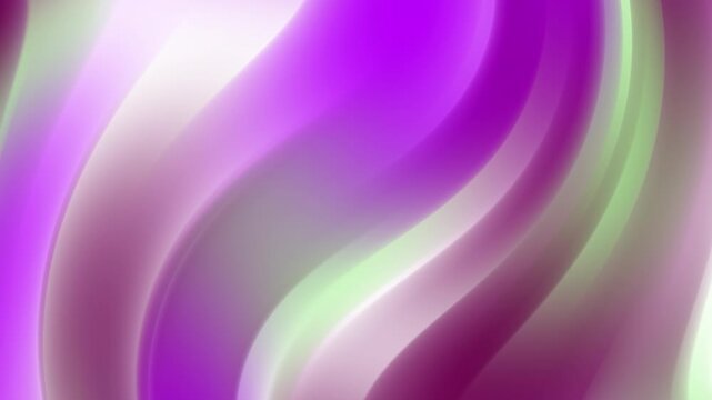 Abstract background with wavy purple and green gradient curves on a white base, creating a smooth and flowing design element.