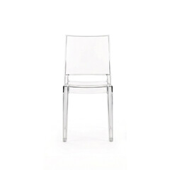 Modern transparent chairs create an elegant dining atmosphere in your contemporary home or event space