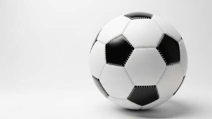 Fototapeta premium Soccer ball isolated on white background