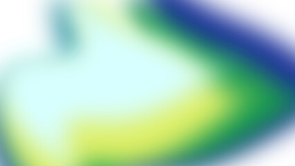 Blue and Green Abstract Aurora Gradient Background