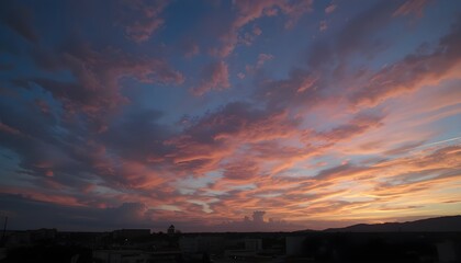 Open sky background featuring clear blue tones, soft clouds, and natural atmospheric depth