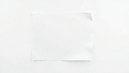Fototapeta premium Abstract white paper texture with subtle shadows and folds