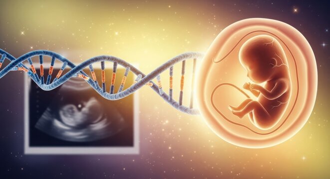 Fetal development and genetic blueprint