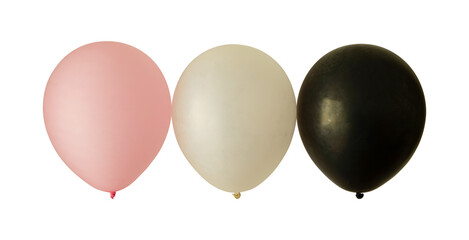 party helium balloon isolated