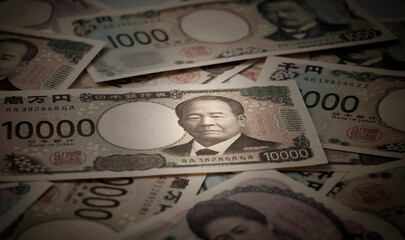 Japanese banknotes. 日本紙幣	
