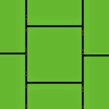 A mystical animation featuring a lime green book or tablet that rotates 360 degrees within a glowing circular energy ring, eventually expanding to fill the screen as a solid green backdrop.