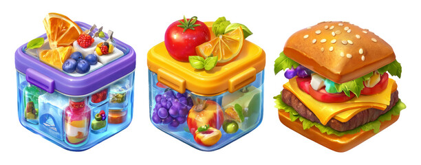 Clean and Modern Eco-Friendly Containers for Innovative Food Storage Solutions