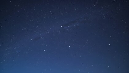 Night Sky Background with Stars and Deep Cosmic Atmosphere