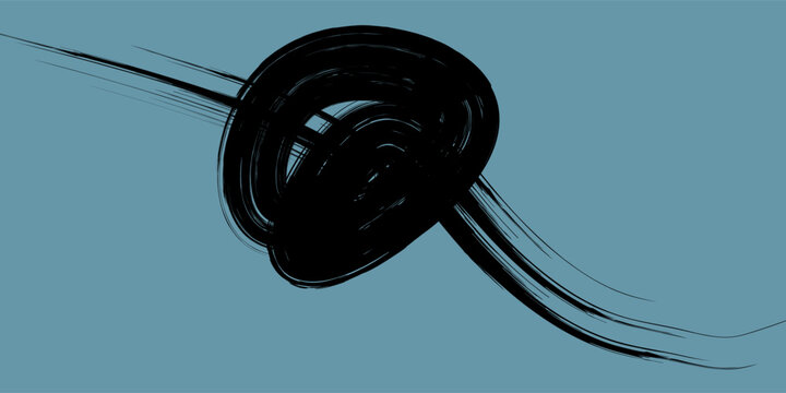Abstract spiral element. Artistic background with rotating shapes, radial, radiating lines.