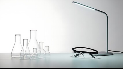 Minimalist Lab Setup with Safety Gear